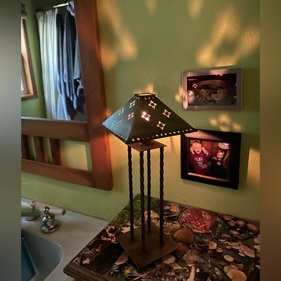 Other - Vintage metal candle holder.